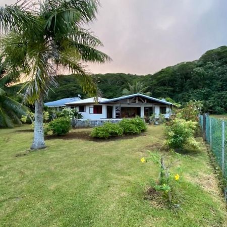 Chez Taua Maison Isolee Pas De Wifi Ni Bus Opoa 外观 照片